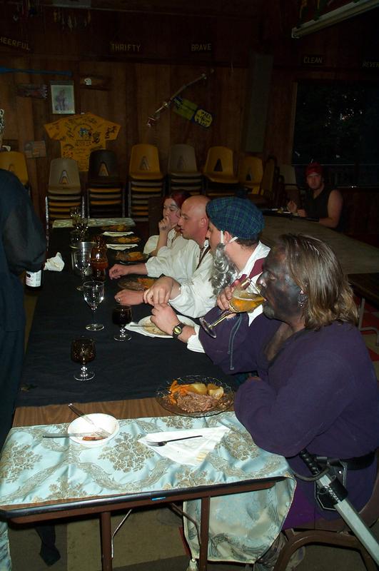 The noble table, with guests