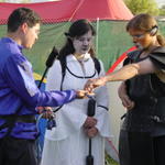 Look at the good kitty, handing over the gold just like he's supposed to.